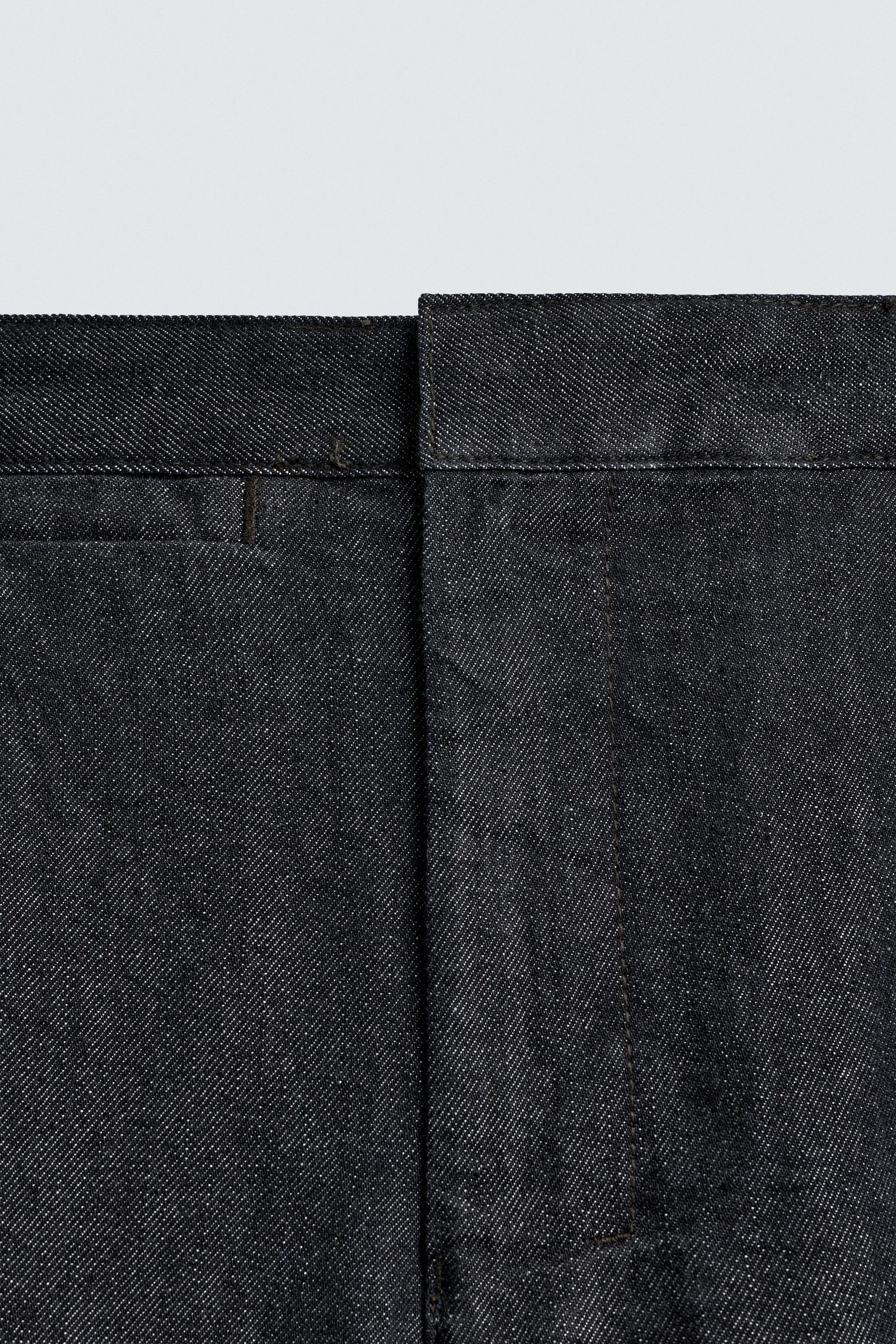 BARREL FIT DENIM CHINO PANTS